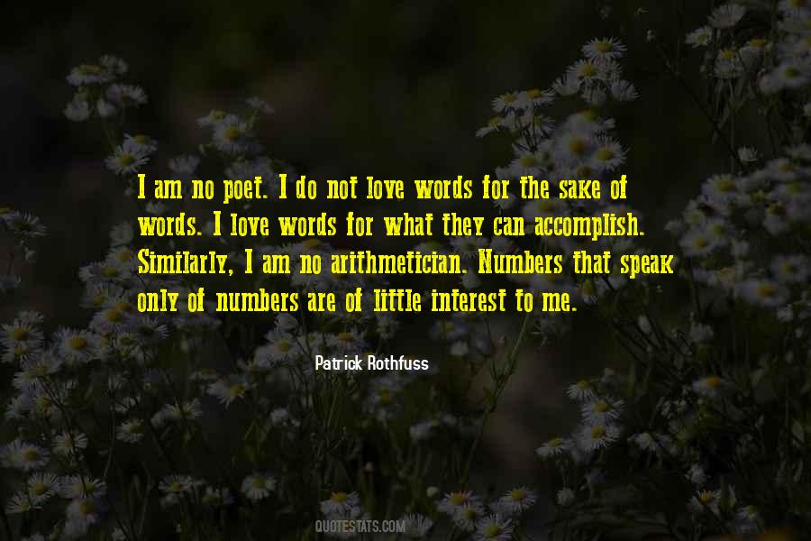 Numbers Love Quotes #1637908