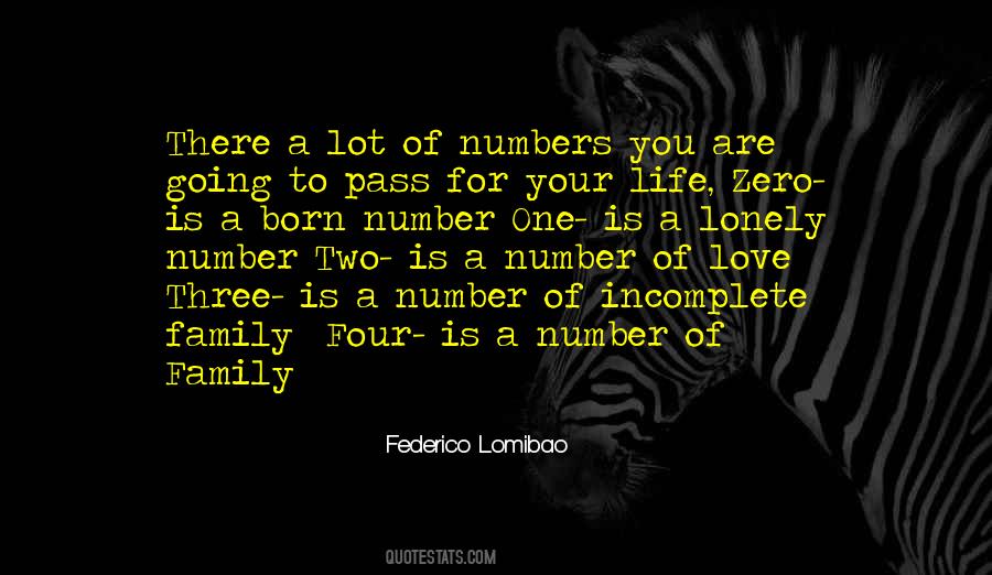 Numbers Love Quotes #784484