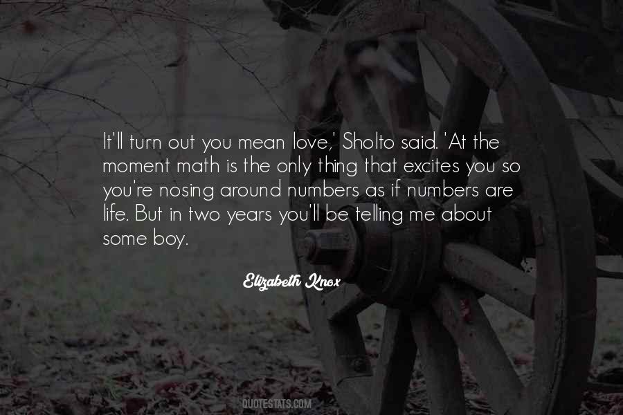 Numbers Love Quotes #802427