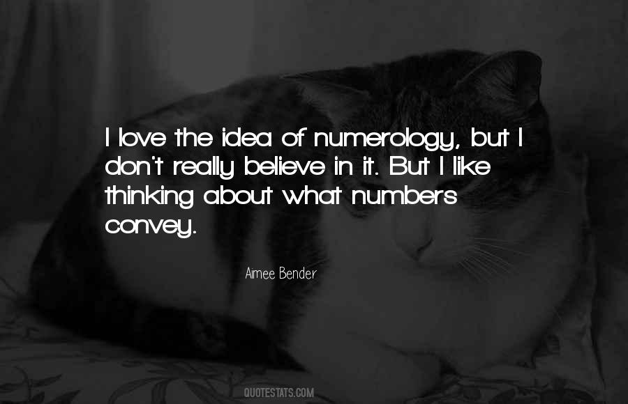 Numbers Love Quotes #928395