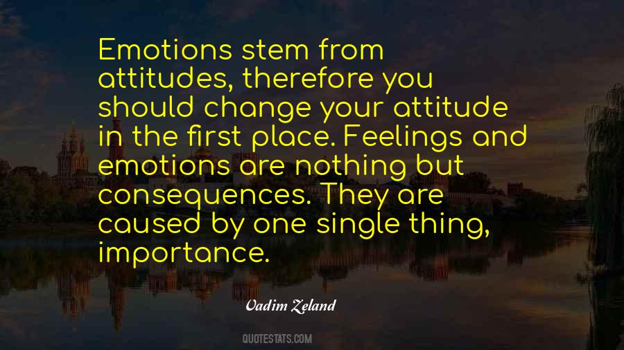 Attitude Importance Quotes #450513