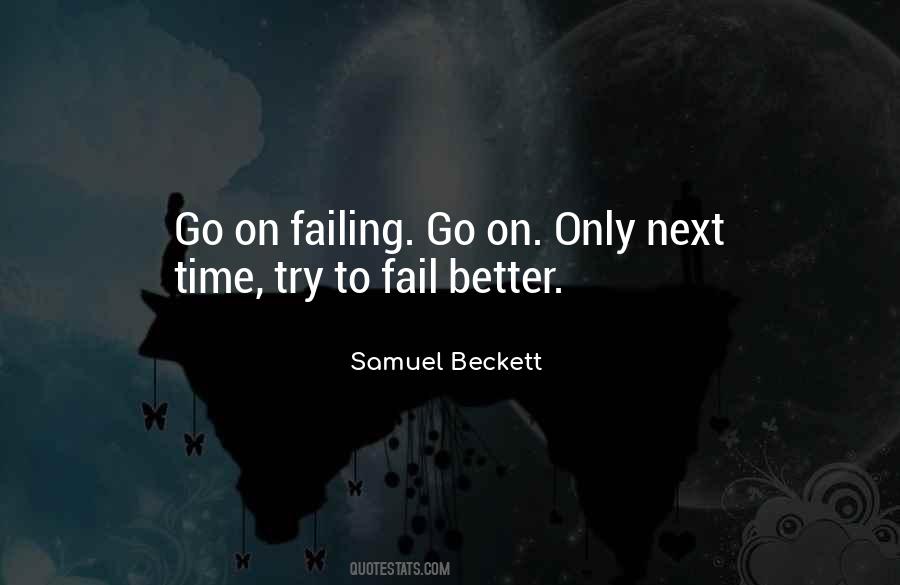 Fail Fail Better Quotes #1552900