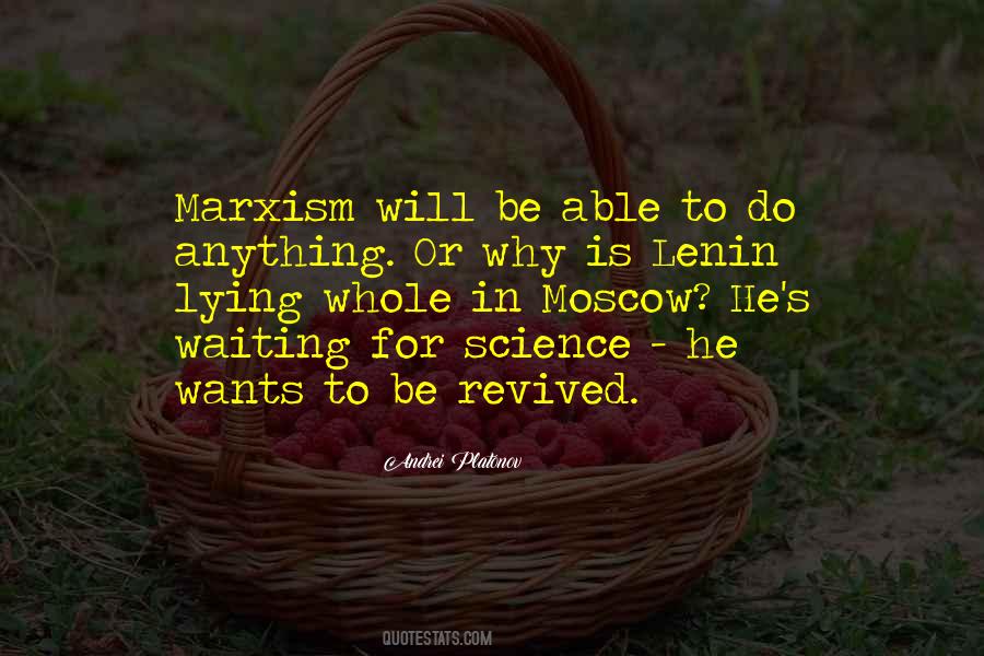 Lenin Marxism Quotes #520781