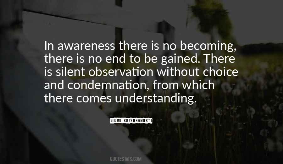 Silent Understanding Quotes #864376