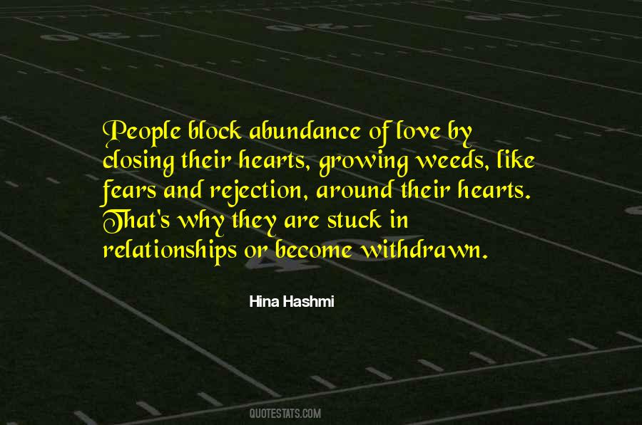 Quotes About Growing Relationships #570618