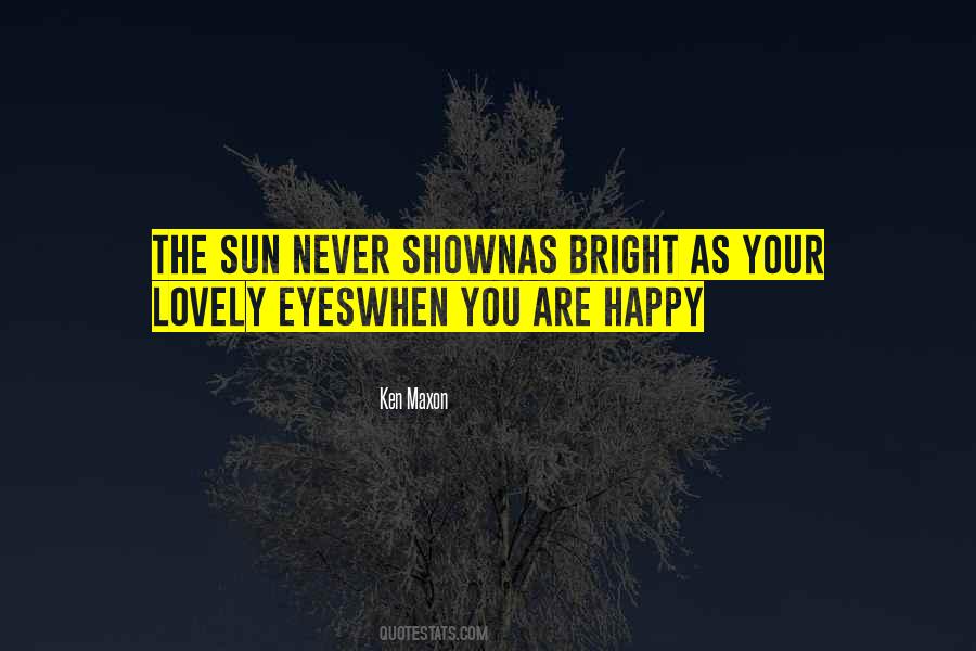 Sun Happy Quotes #1199538