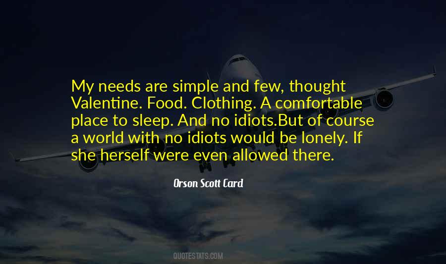 Simple Place Quotes #1082078