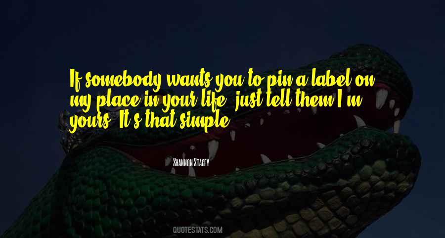 Simple Place Quotes #835126