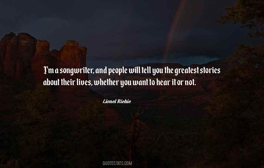 I Will Not Tell You Quotes #1445057