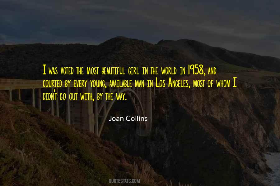 Beautiful Girl In The World Quotes #803729