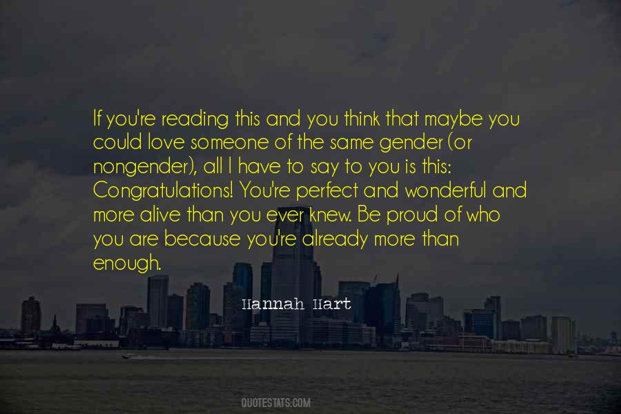 Perfect Someone Quotes #1171416