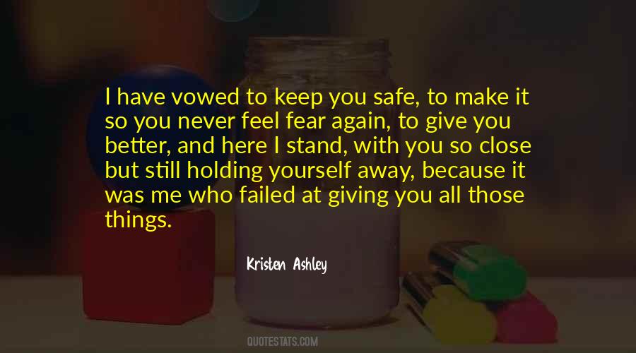 You Give Yourself Away Quotes #1858477