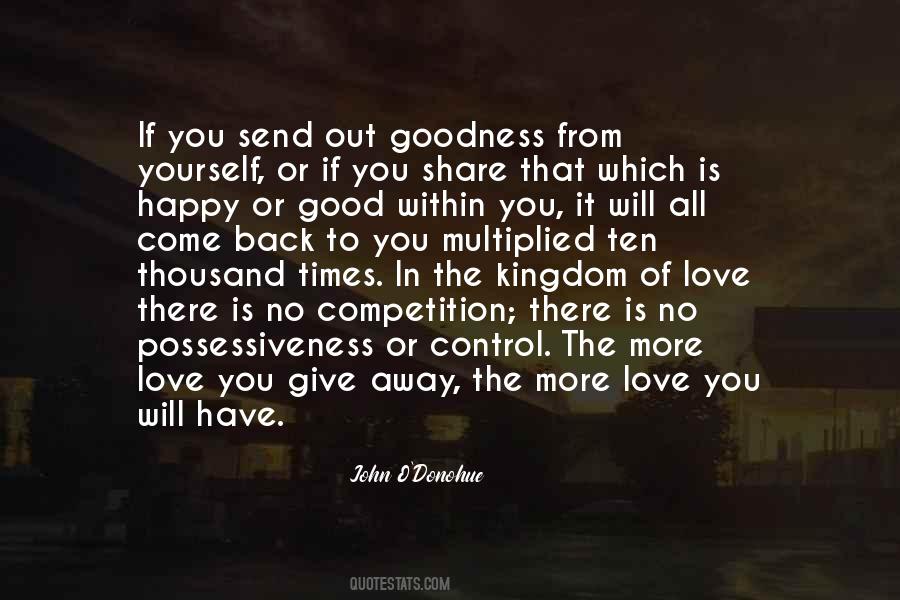 You Give Yourself Away Quotes #857292