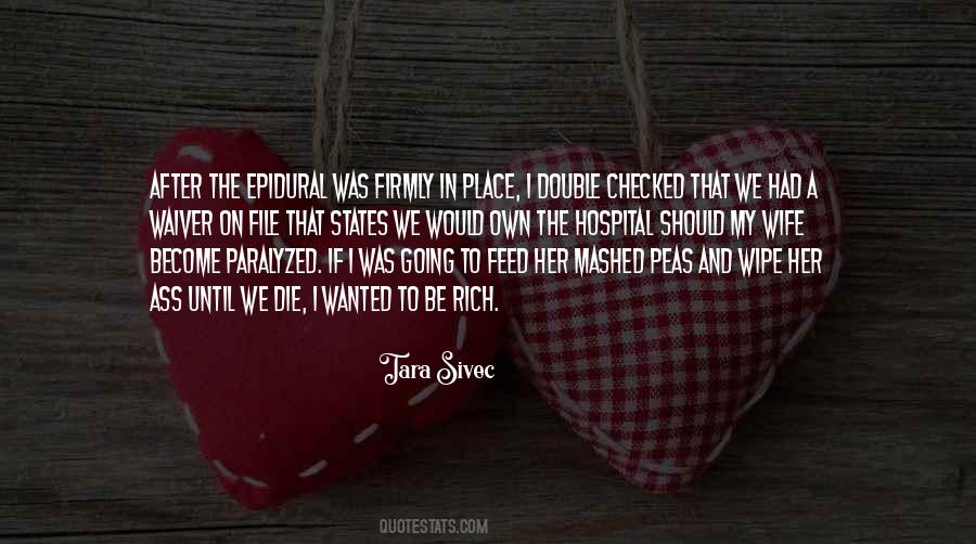 Rich Wife Quotes #1829143