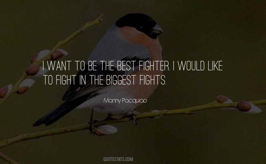 Quotes About The Fighter #209883