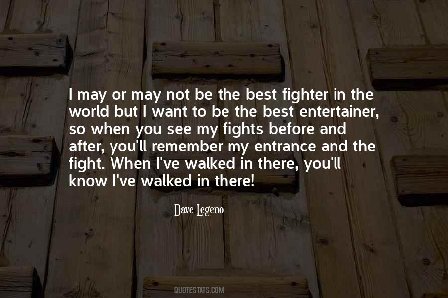 Quotes About The Fighter #272247