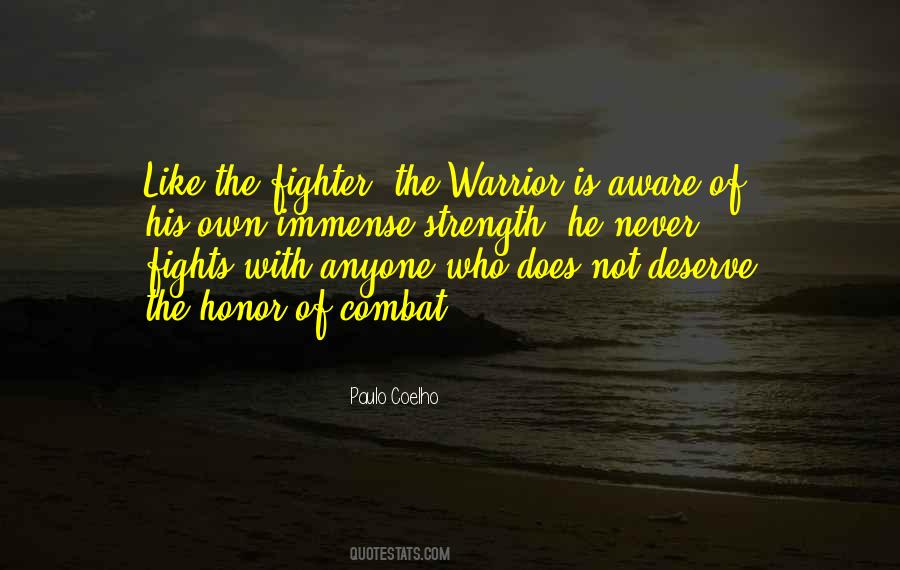 Quotes About The Fighter #98178