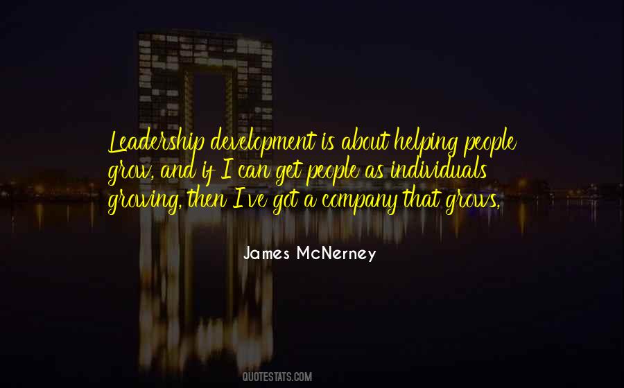 Growing Company Quotes #261182