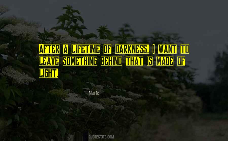 After Darkness Light Quotes #1196963