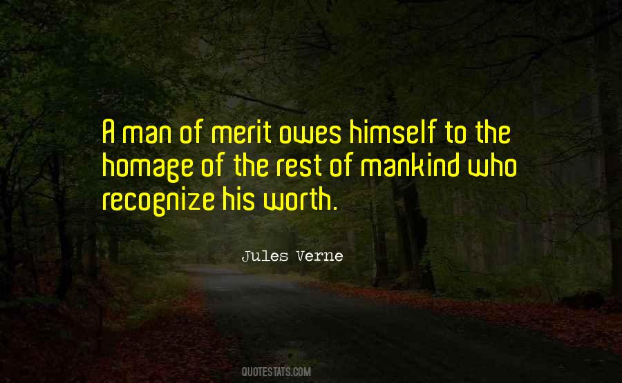 The Worth Of A Man Quotes #1173135