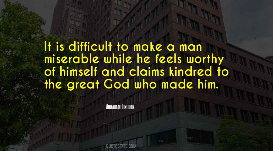 The Worth Of A Man Quotes #92351