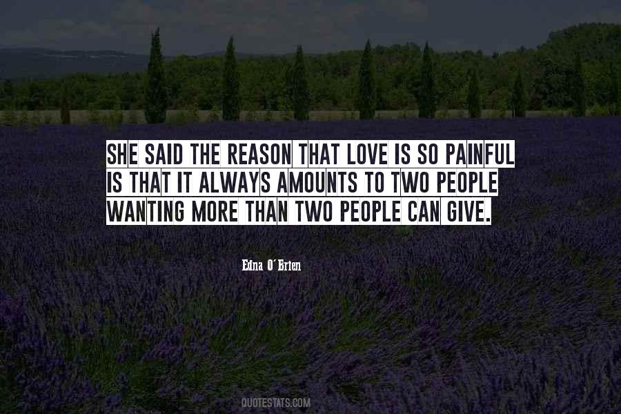 Love Is Always Painful Quotes #1603769
