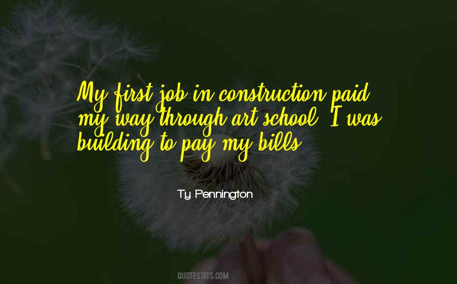 Pay My Bills Quotes #1626559