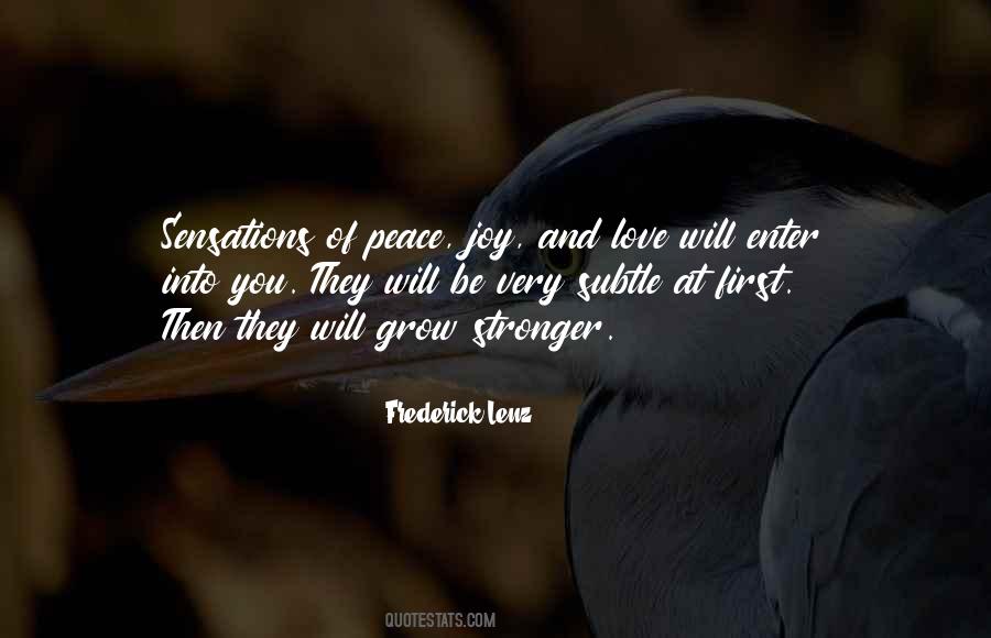 Love Joy And Peace Quotes #1555464