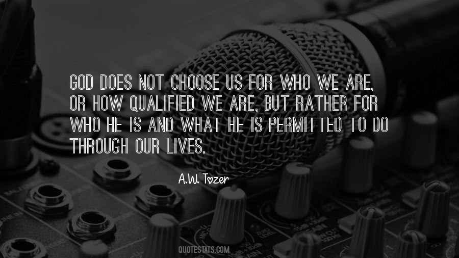 Choose Us Quotes #742008