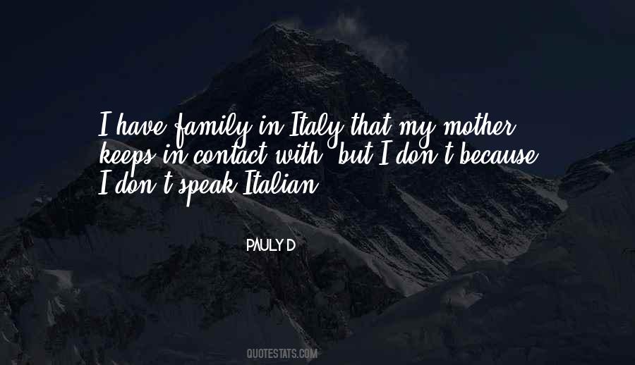 Italian Mother Quotes #1662550
