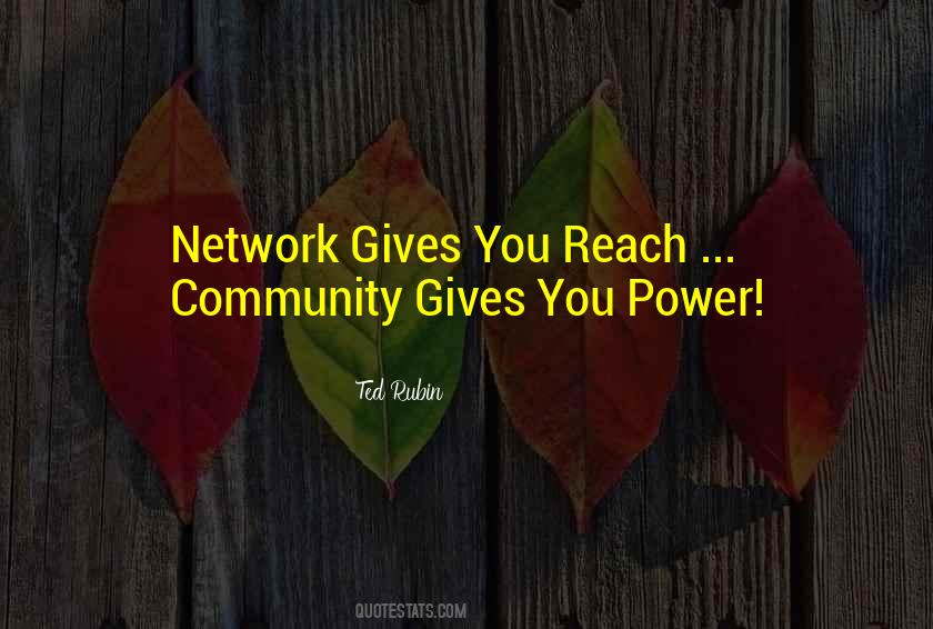 Power Of Network Quotes #1605349