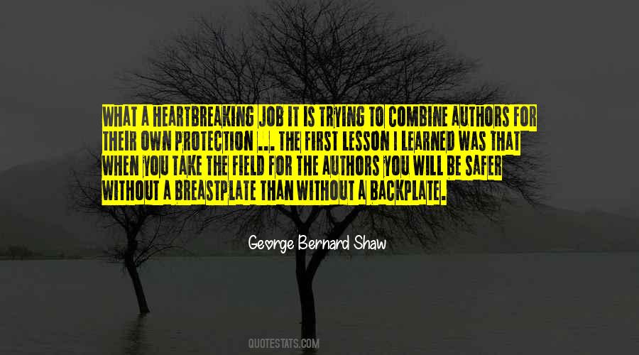 I Learned A Lesson Quotes #1233894