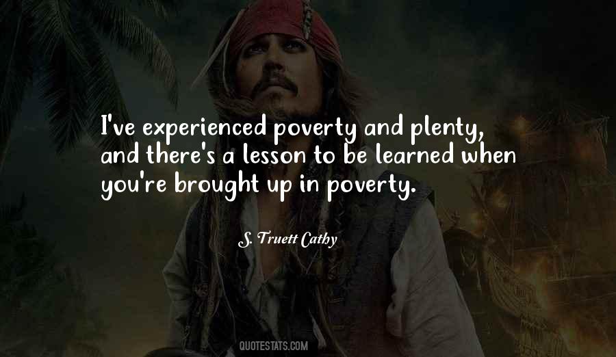 I Learned A Lesson Quotes #13039