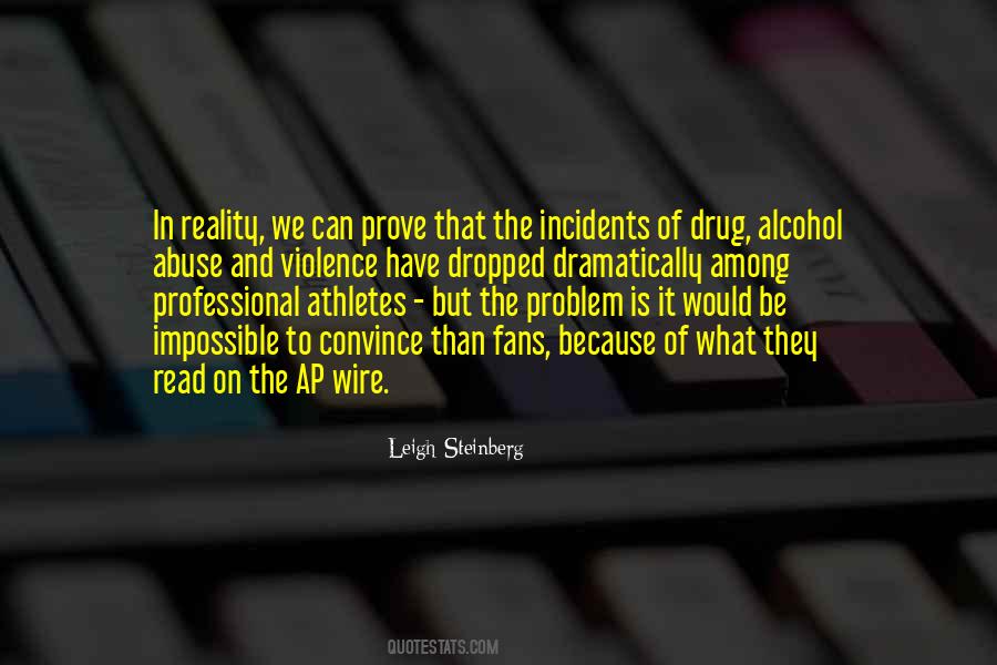 Alcohol Problem Quotes #1761391