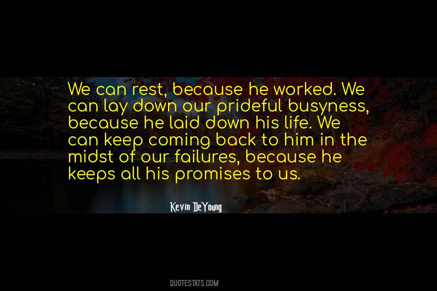 Lay Down His Life Quotes #1478214