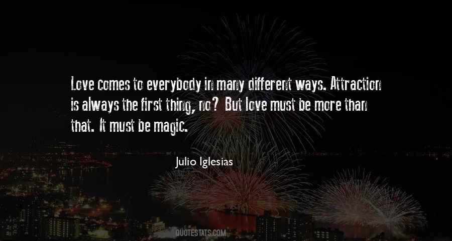 Love Is Magic Quotes #1403609