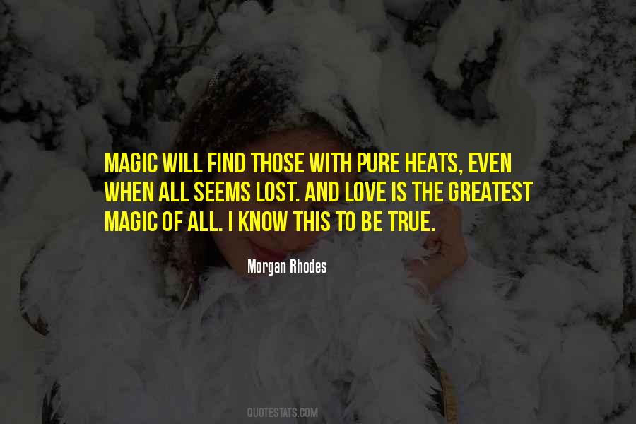 Love Is Magic Quotes #1573462