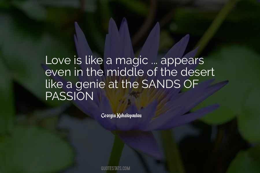 Love Is Magic Quotes #752751