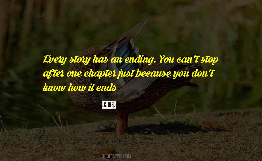 Ending Love Story Quotes #1351349