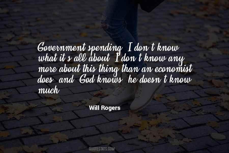 I Know More Than Quotes #271738