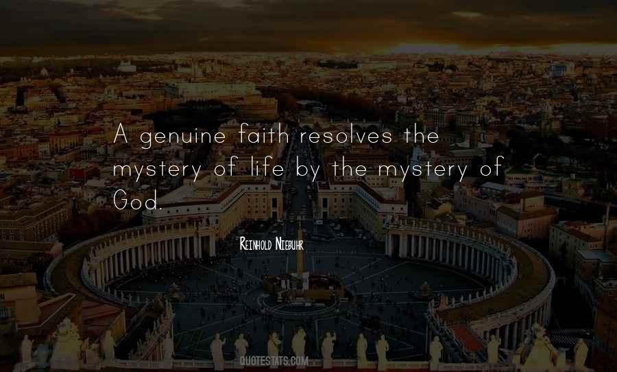 Mystery God Quotes #555987