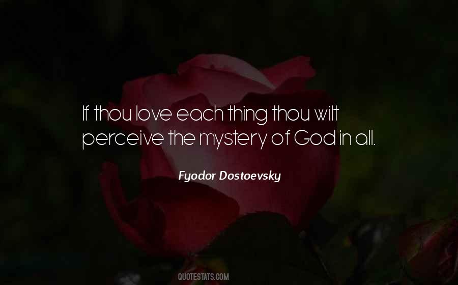 Mystery God Quotes #735225