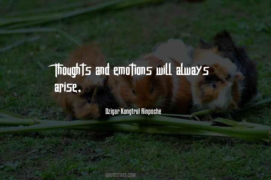 Emotion Thoughts Quotes #887300
