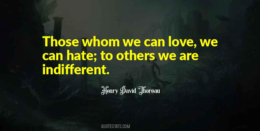 Thoreau Love Quotes #265745