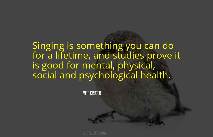 Mental Health Music Quotes #1287289