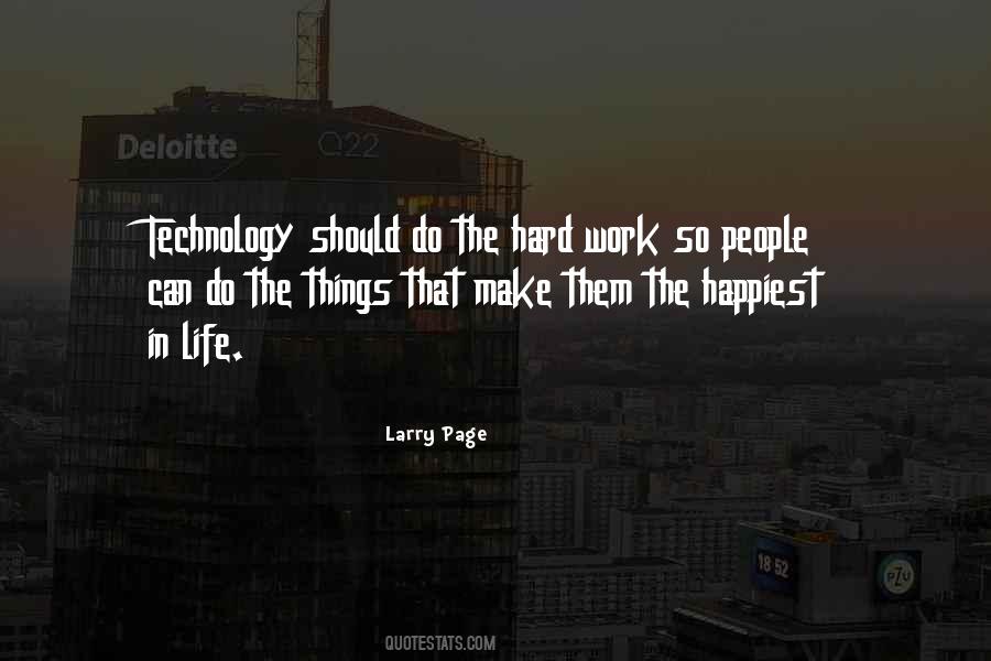 The Hard Work Quotes #1711917