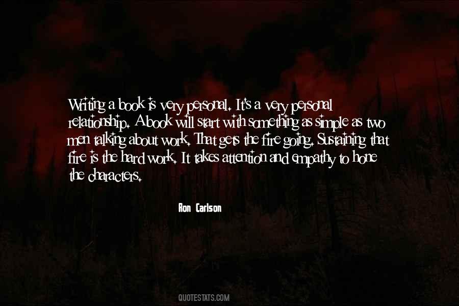 The Hard Work Quotes #1749433