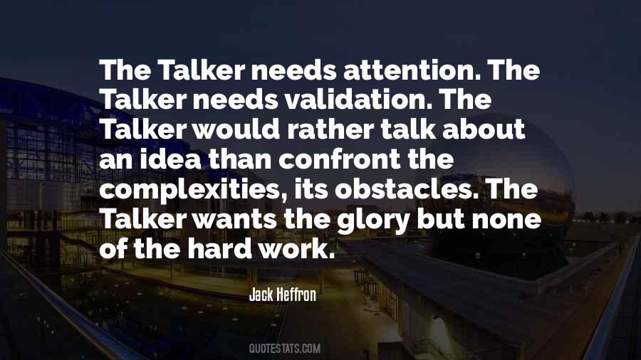 The Hard Work Quotes #37449