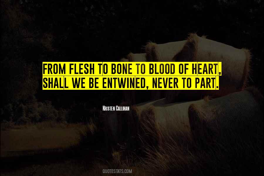 Blood Of My Blood Bone Of My Bone Quotes #674764