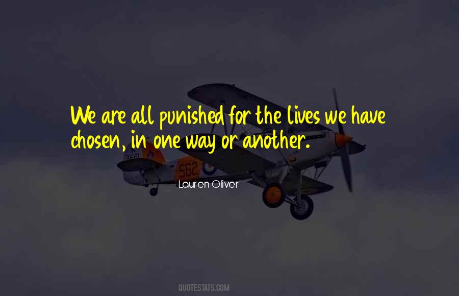 We Are Punished Quotes #1450294